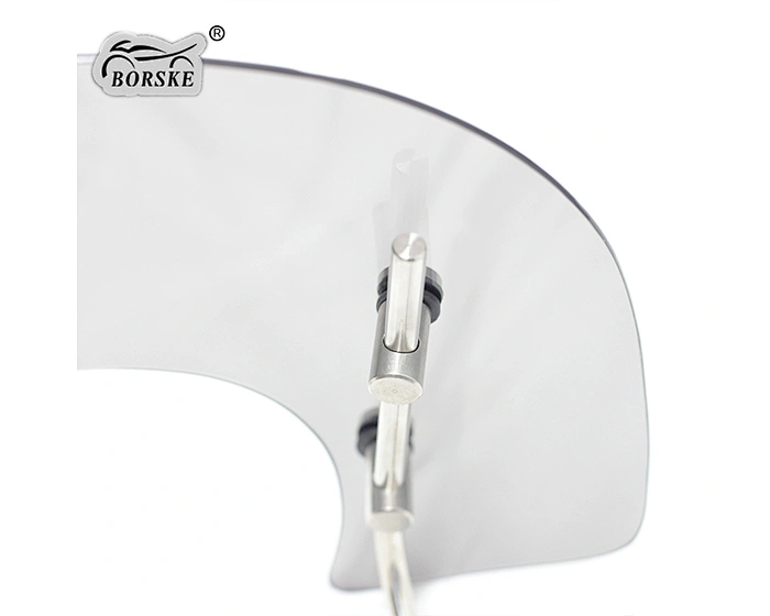 Motorcycle windshield